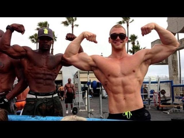 [Image: a_day_in_venice_beach_flexing_at_muscle_...=640&h=480]